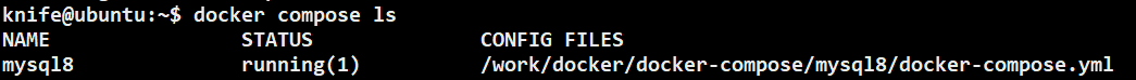 Docker Compose-安装MySQL8的方法(实例)