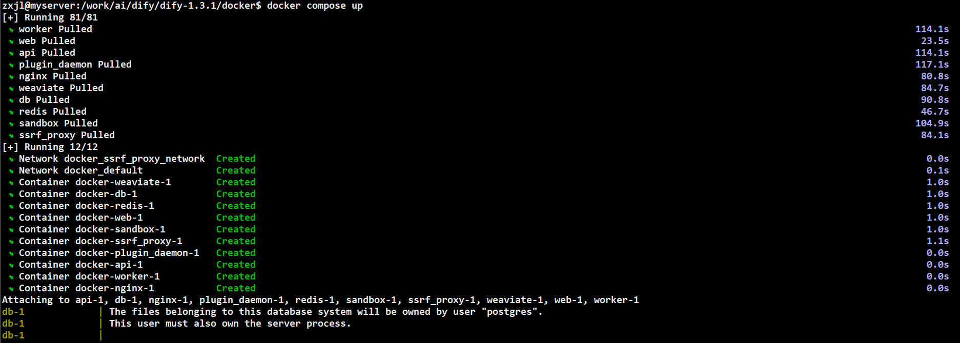 Dify实战–Docker Compose搭建Dify(1.3.1)