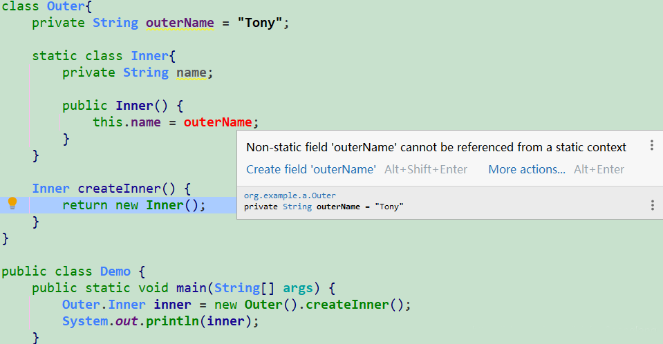 Java-内部类持有外部类导致内存泄露的原因和解决方案